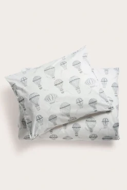Mønstret sengesett 140 x 200 | Offwhite | Baby | Newbie