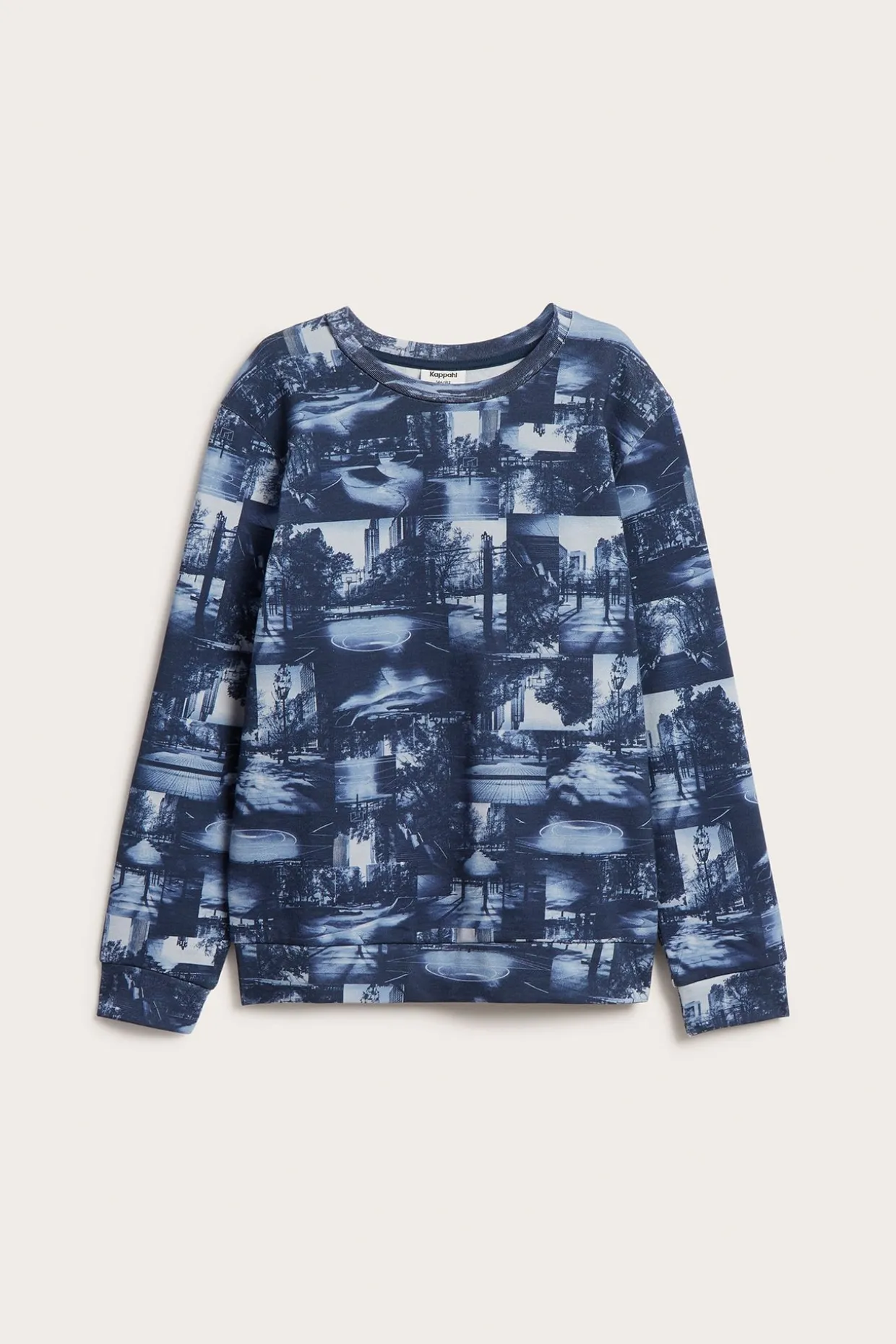 Mønstret sweatshirt