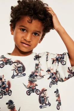 Mønstret t-skjorte