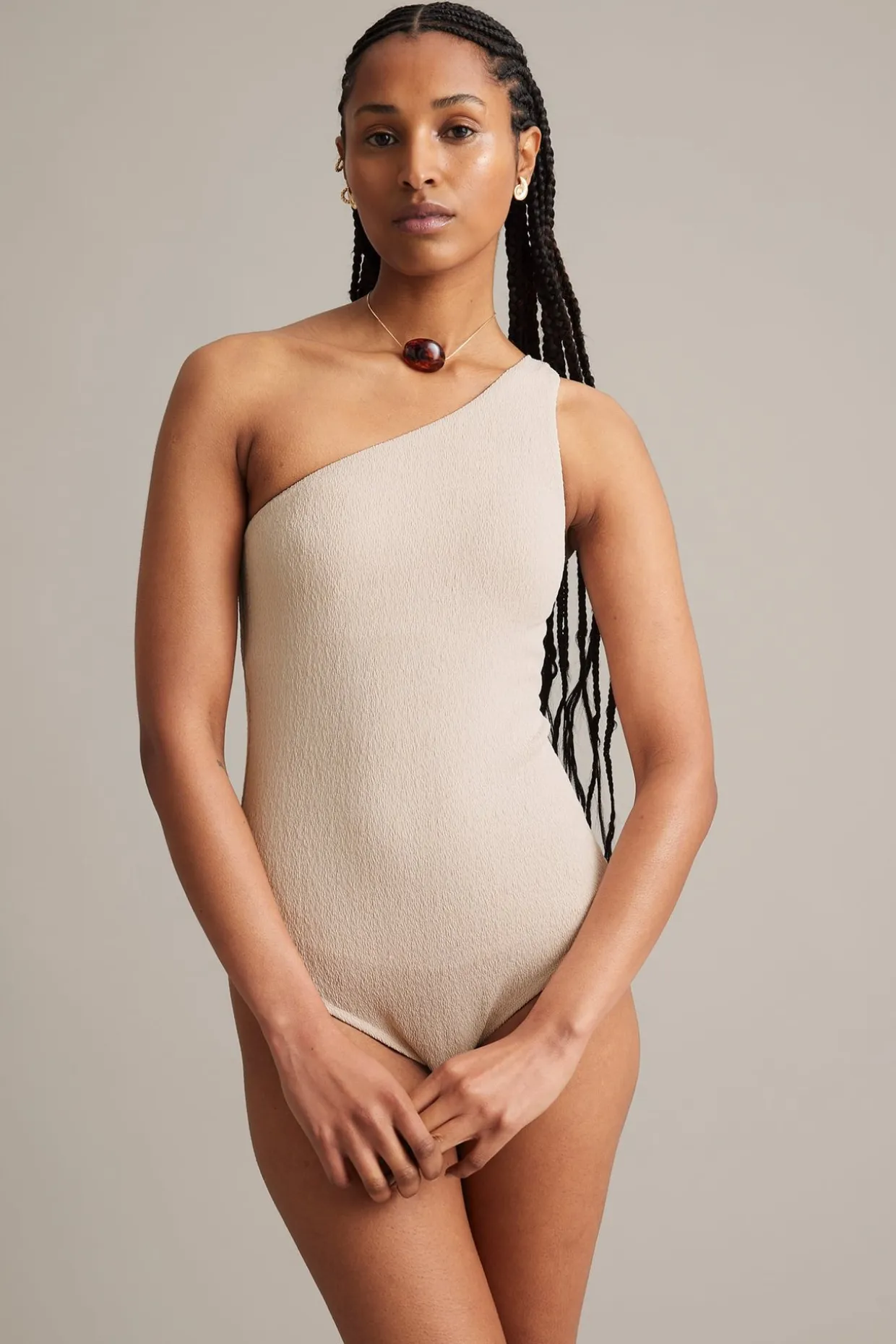 One shoulder-badedrakt