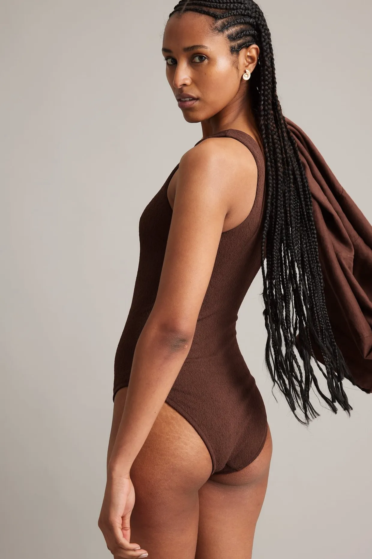 One shoulder-badedrakt