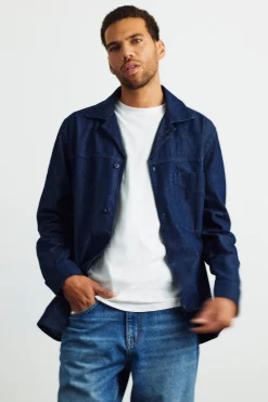 Overshirt i denim
