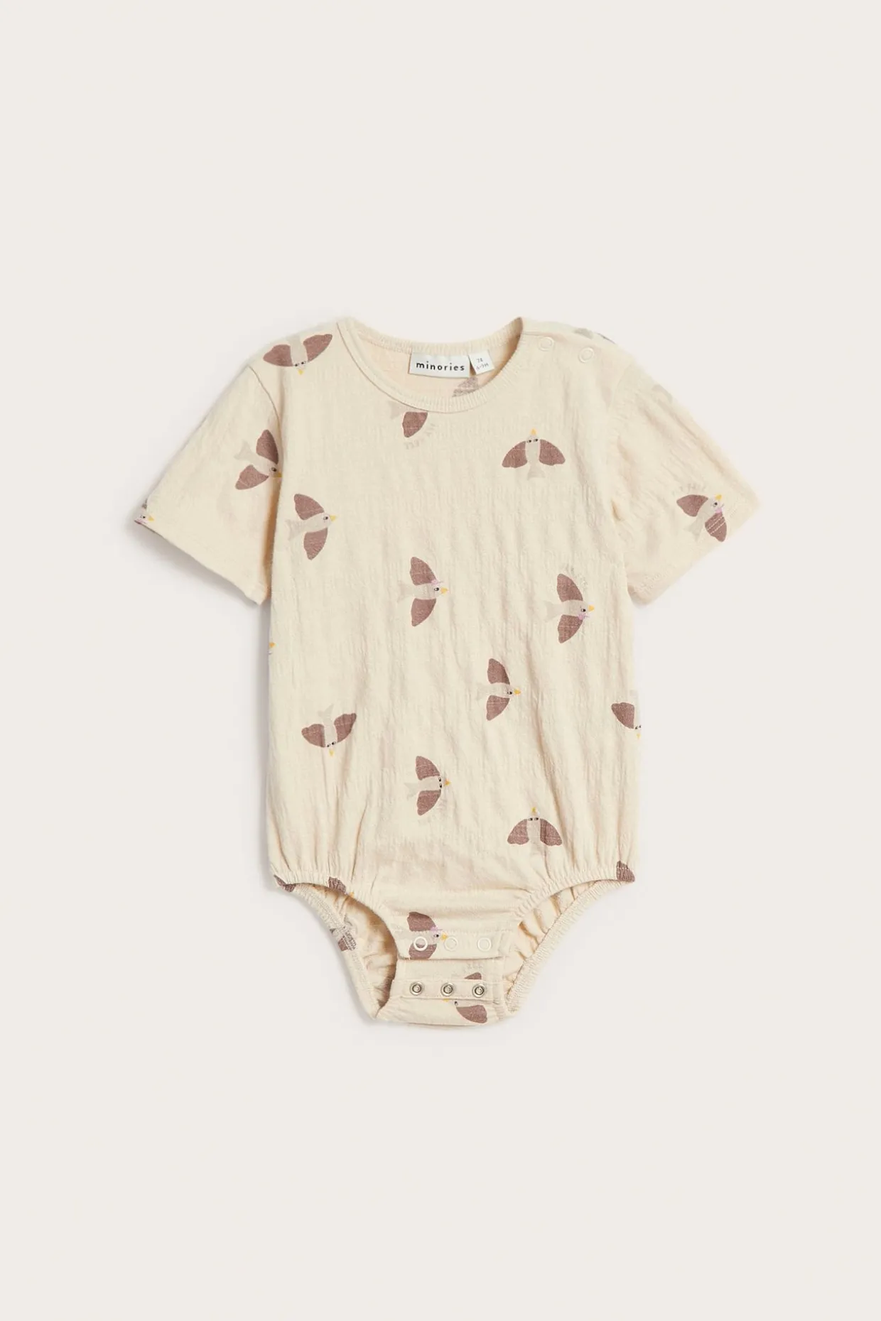 Oversized body med fugler