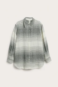 Oversized linskjorte