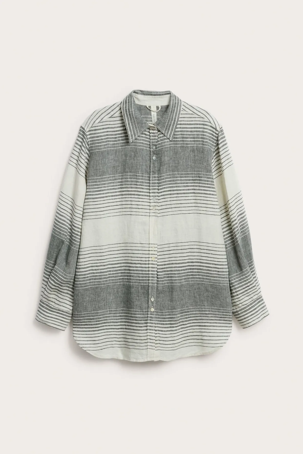 Oversized linskjorte
