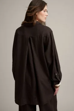 Oversized linskjorte