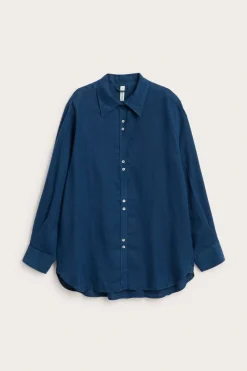 Oversized linskjorte