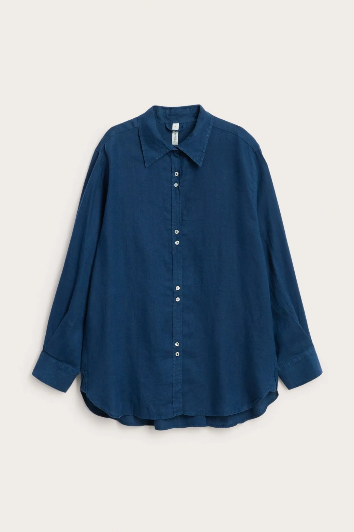 Oversized linskjorte