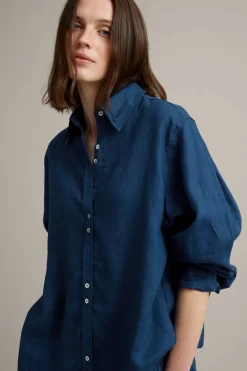 Oversized linskjorte
