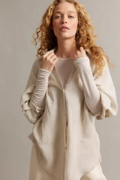 Oversized linskjorte