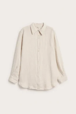 Oversized linskjorte