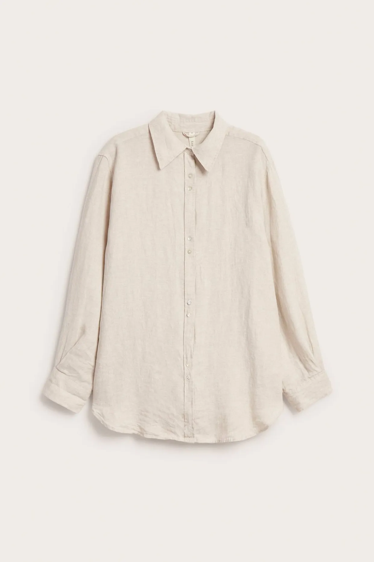 Oversized linskjorte