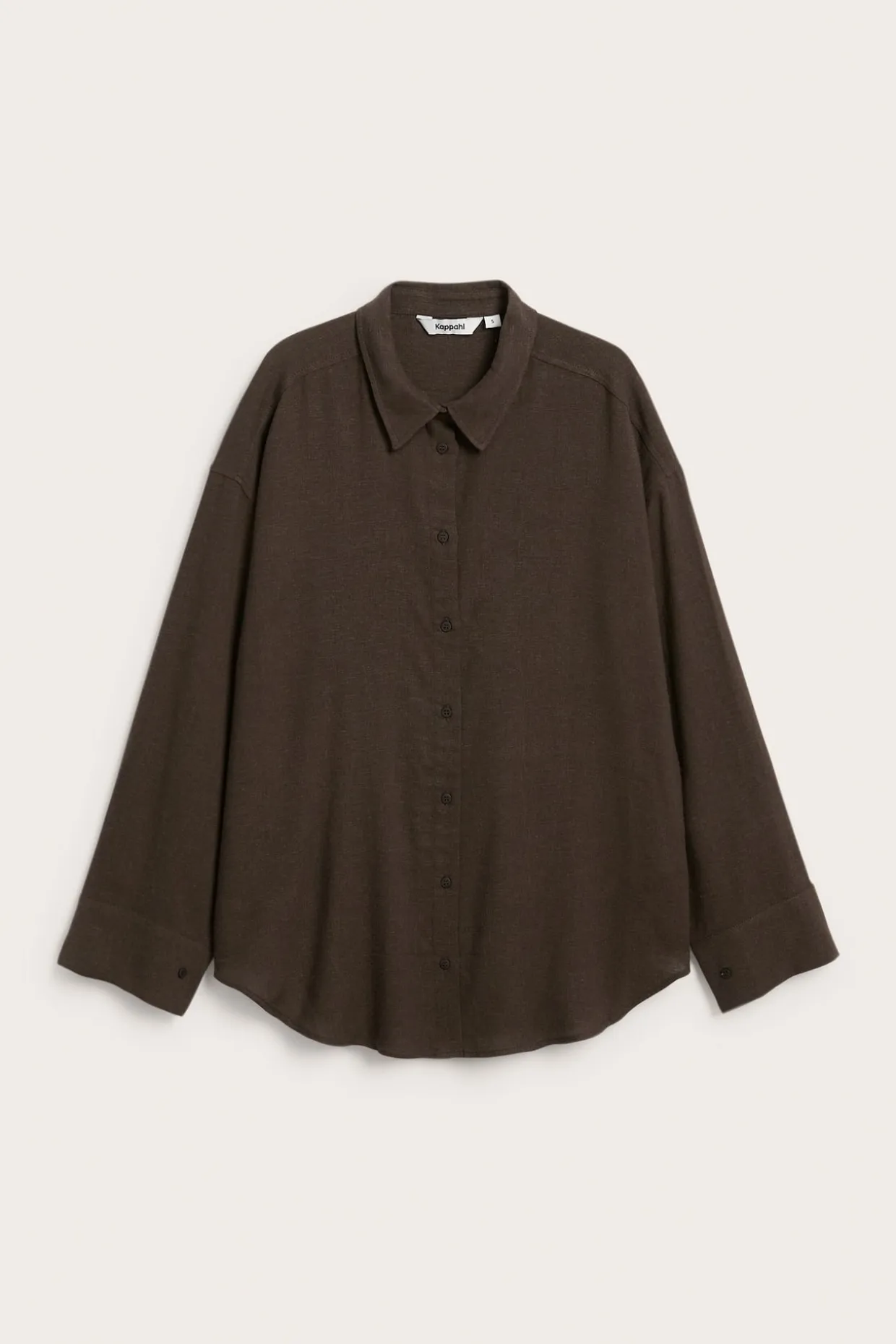 Oversized linskjorte