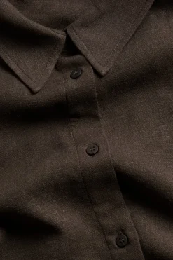 Oversized linskjorte