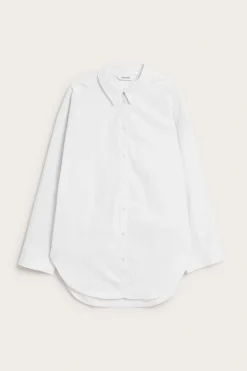 Oversized poplinskjorte