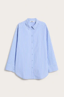 Oversized poplinskjorte
