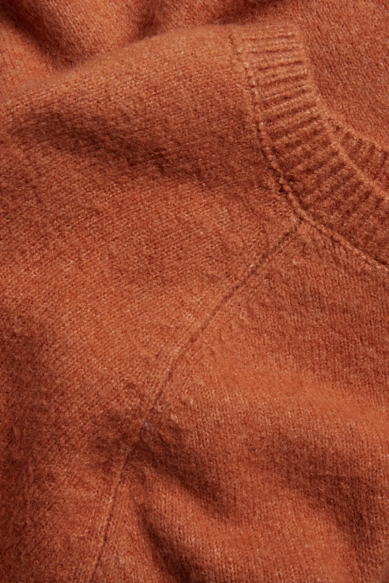Oversized strikket t-skjorte