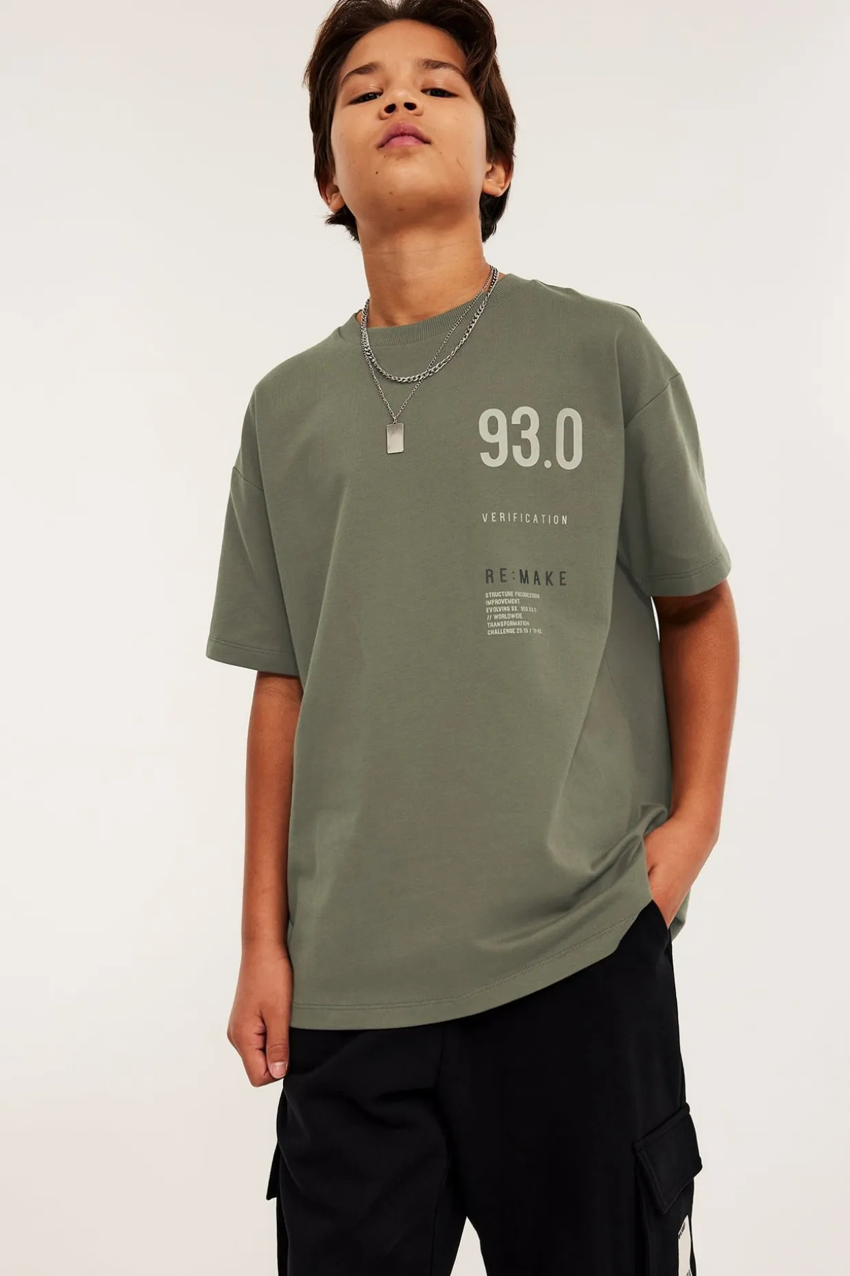 Oversized t-skjorte