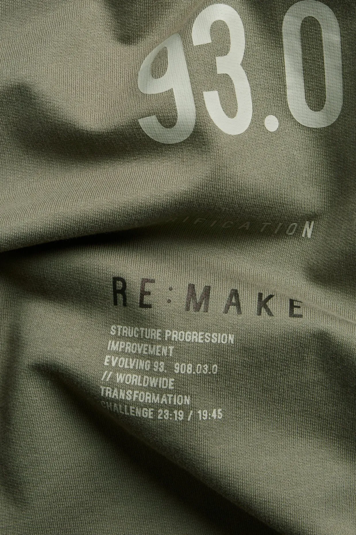 Oversized t-skjorte