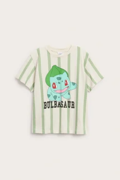 Oversize-T-skjorte med Pokémon Bulbasaur