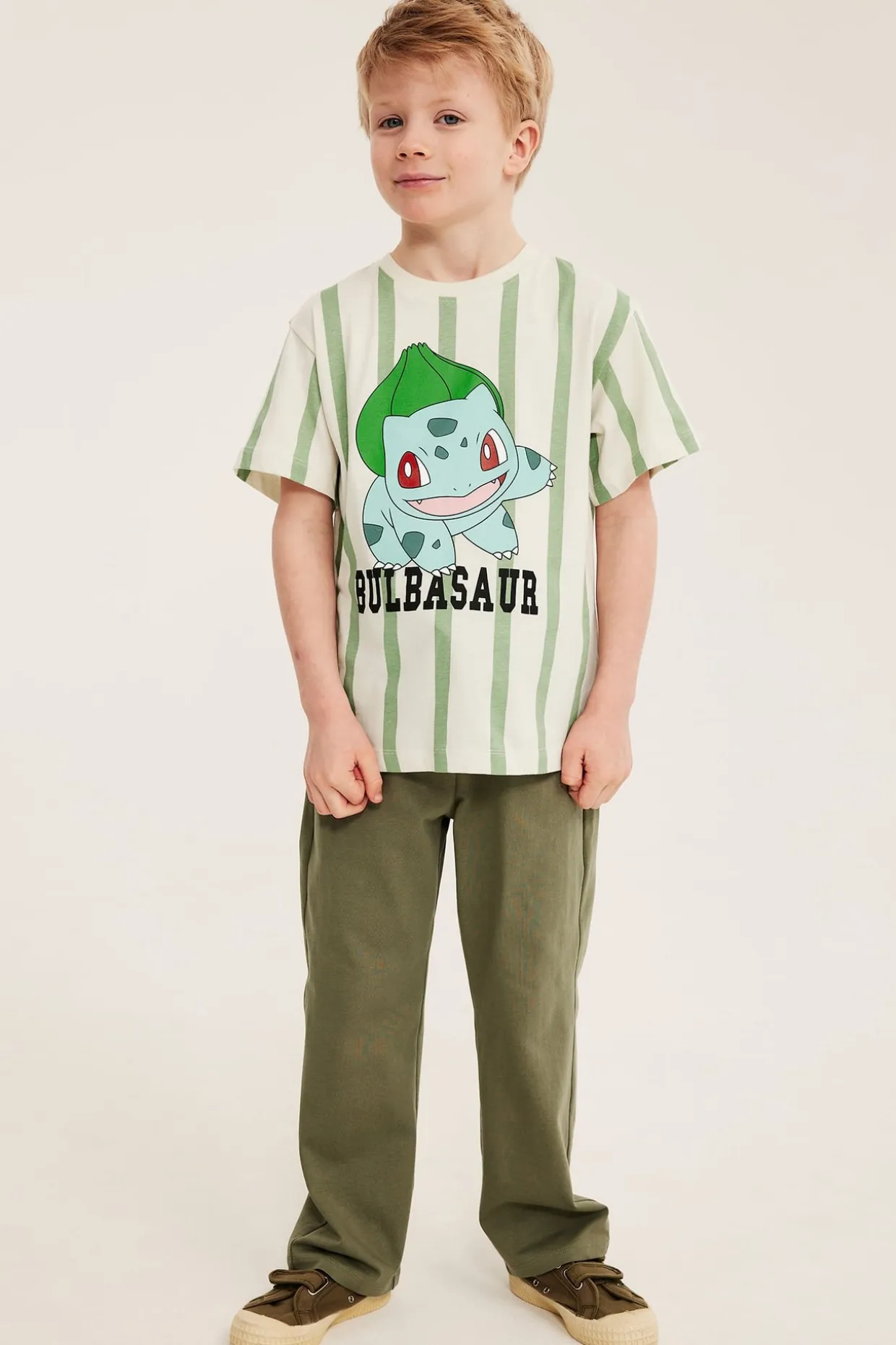 Oversize-T-skjorte med Pokémon Bulbasaur