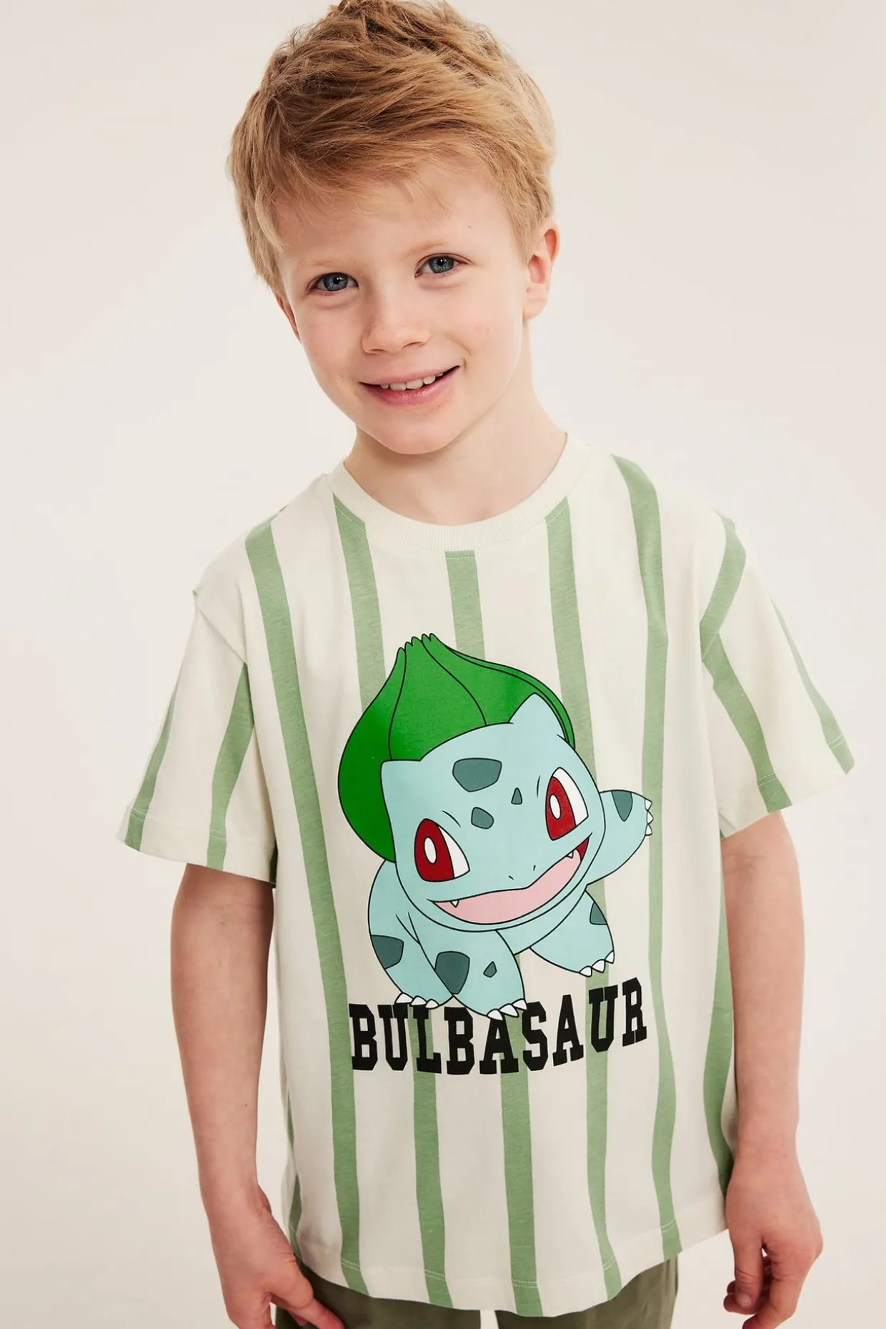 Oversize-T-skjorte med Pokémon Bulbasaur