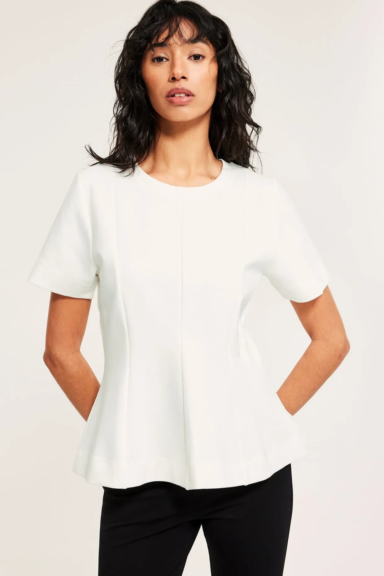 Peplum-topp