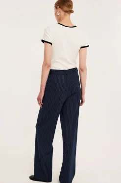 Pinstripete dressbukser