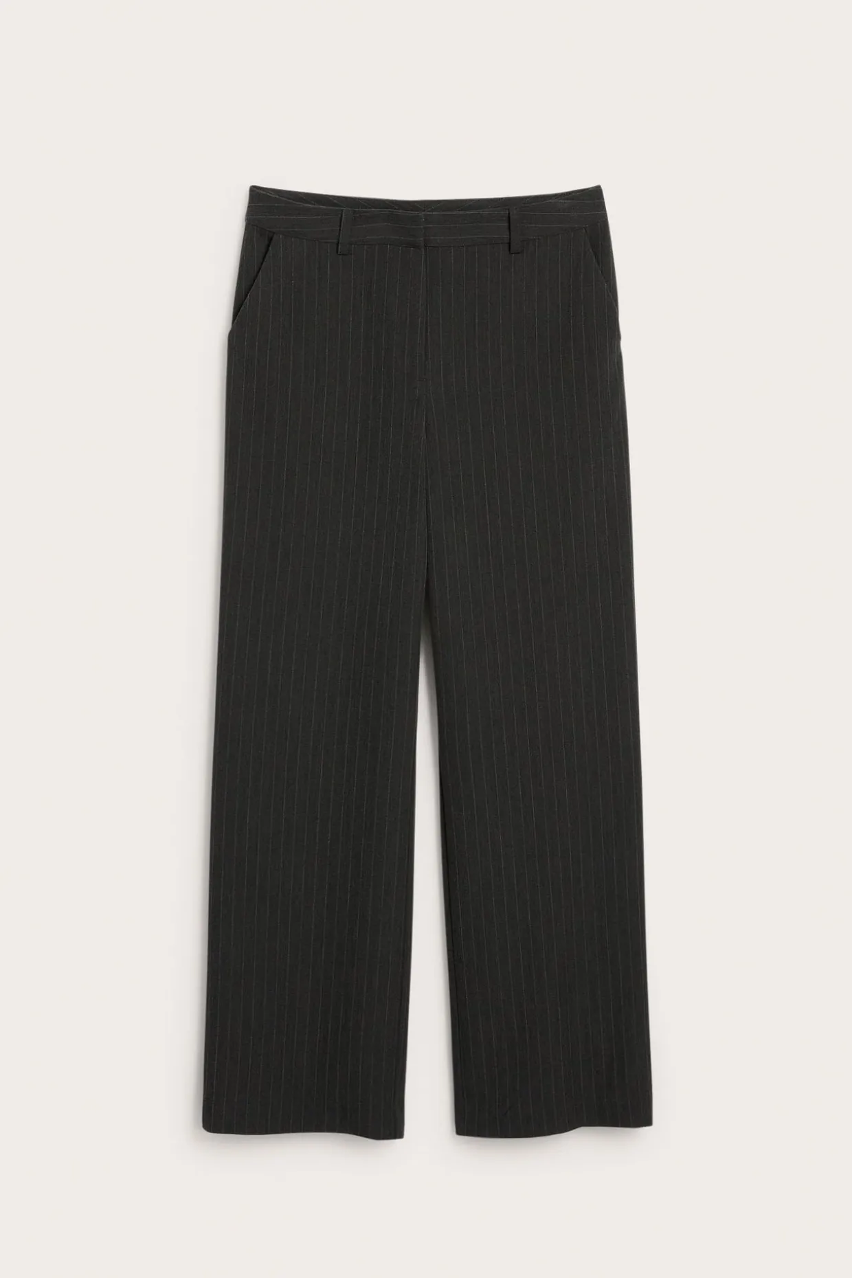 Pinstripete dressbukser