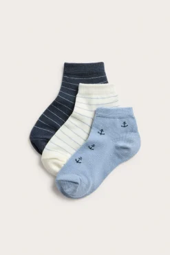 3-pk. ankelsokker
