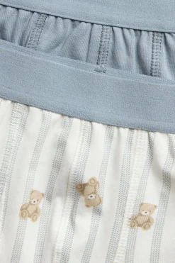 2-pk. boxere med bamser