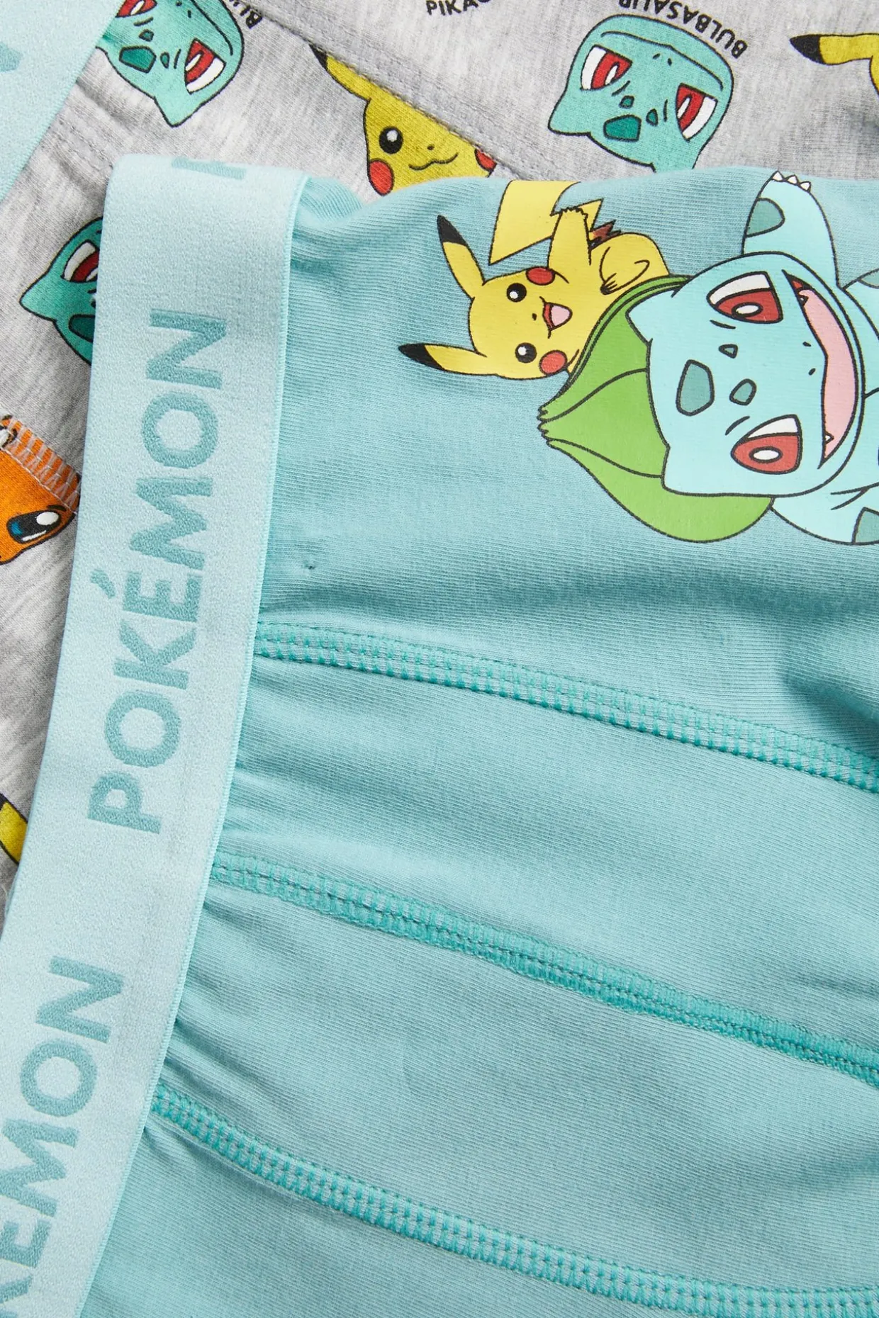 2-pk. boxere med Pokémon-trykk