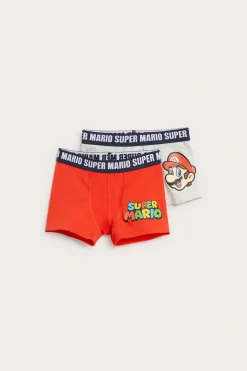 2-pk. boxere med Super Mario
