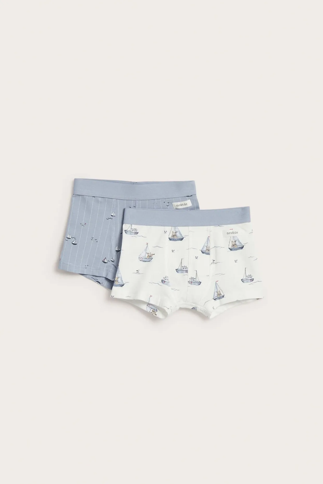 2-pk. boxershorts med seilbåter