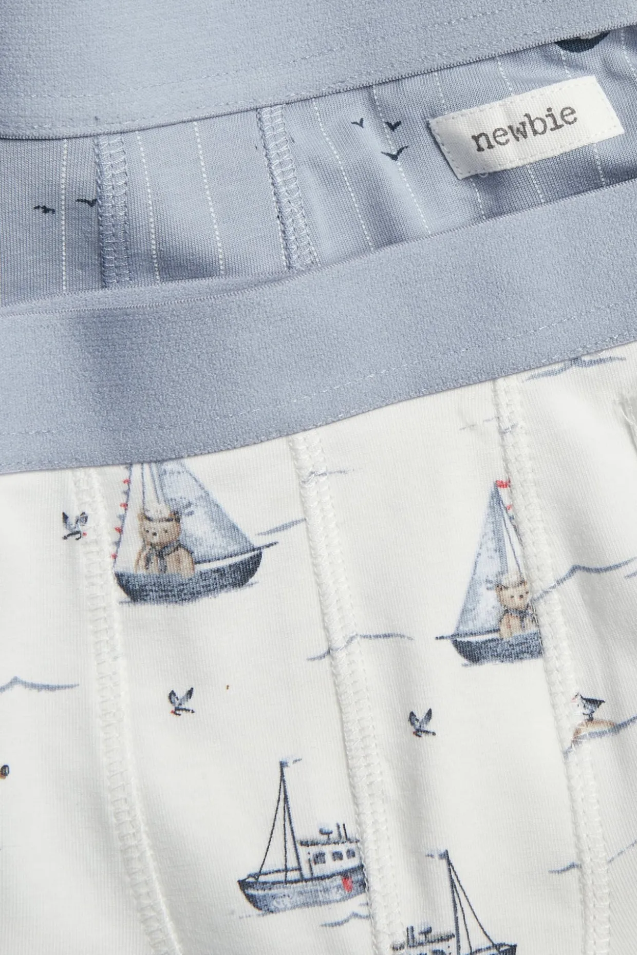 2-pk. boxershorts med seilbåter
