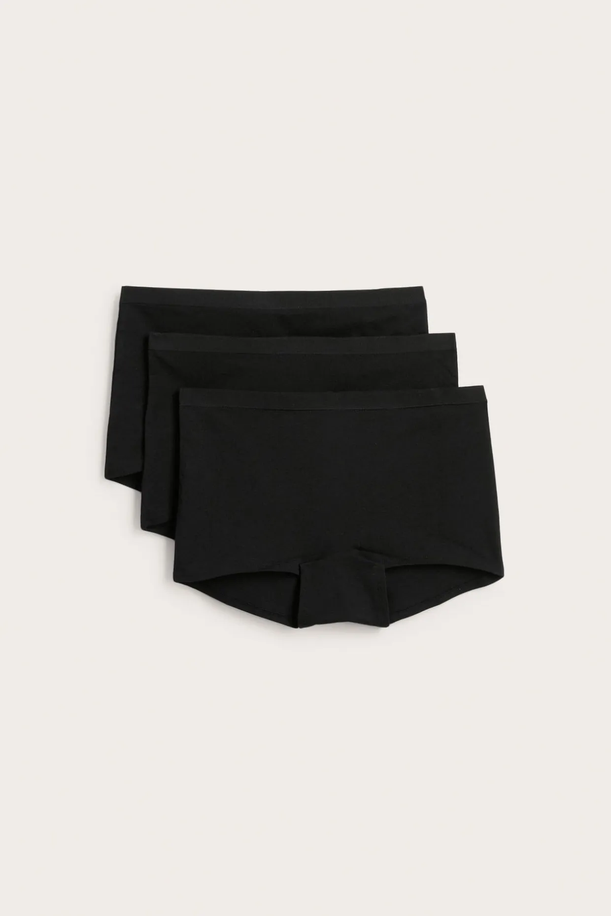 3-pk. boxertruser i bomull