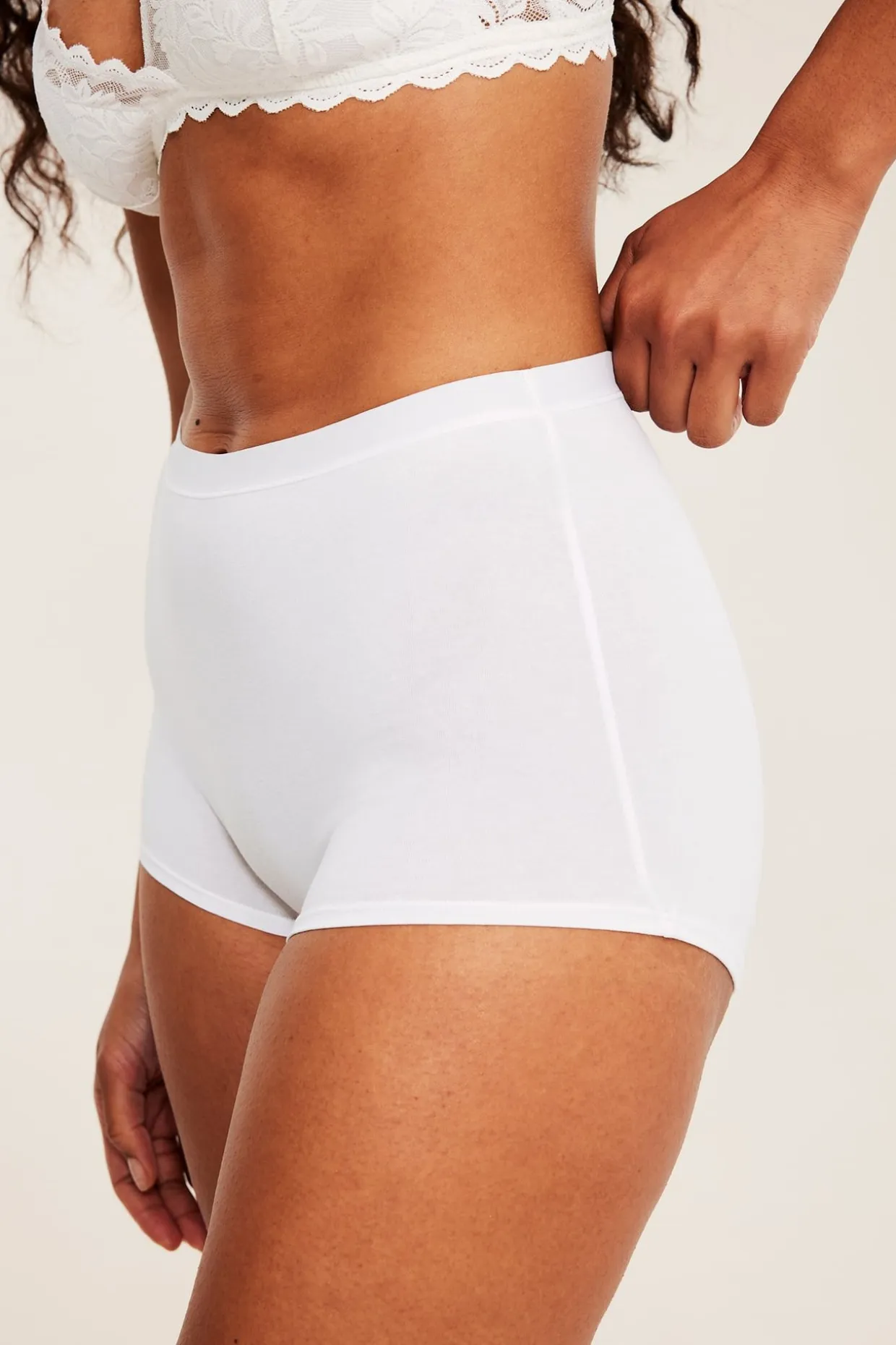 3-pk. boxertruser i bomull