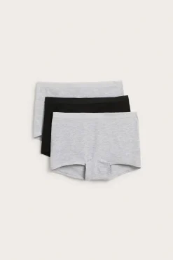 3-pk. boxertruser i bomull