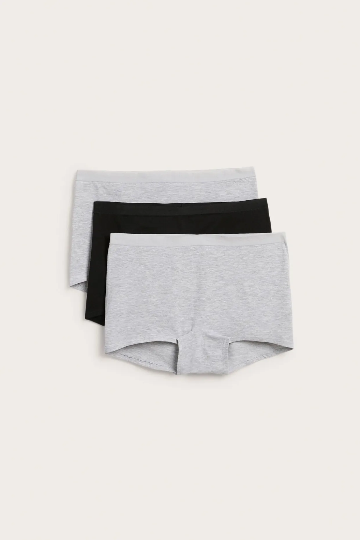 3-pk. boxertruser i bomull