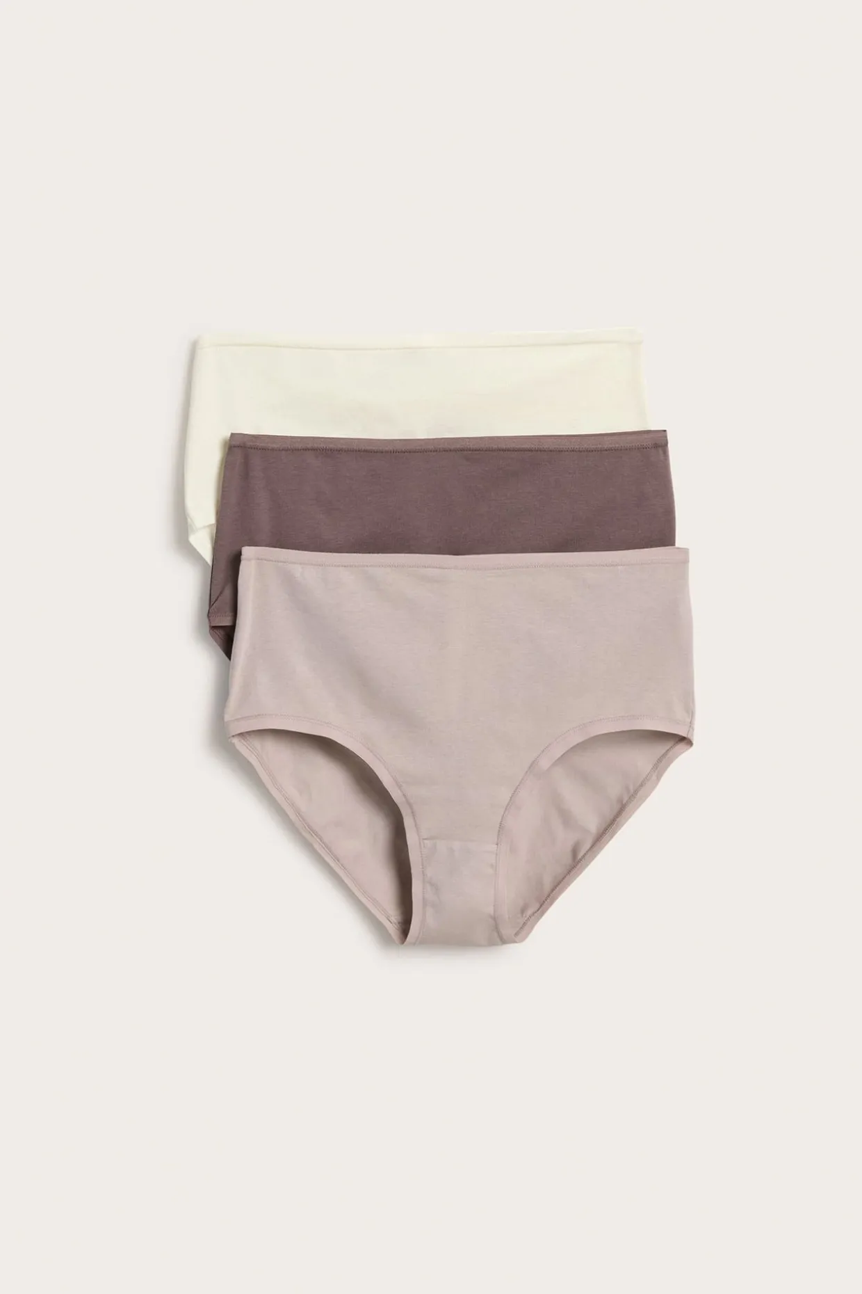 3-pk. brieftruser i bomull