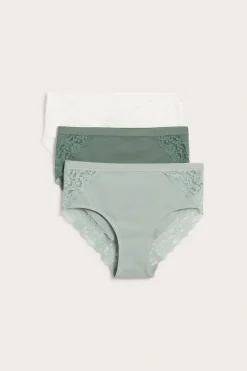 3-pk. brieftruser i bomull