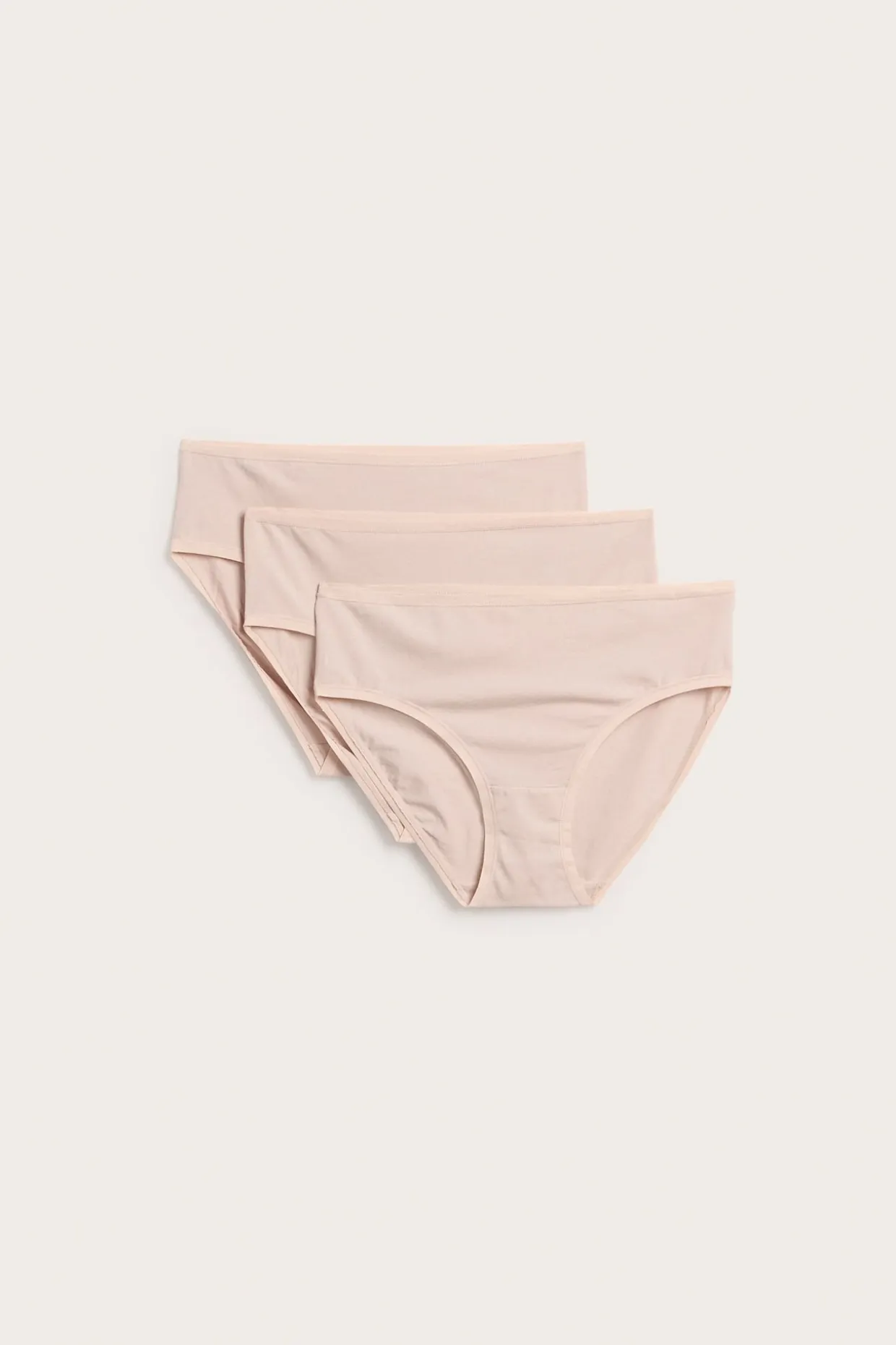 3-pk. brieftruser i bomull