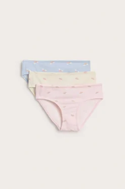 3-pk. brieftruser i regnebuefarger
