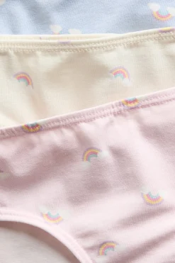 3-pk. brieftruser i regnebuefarger