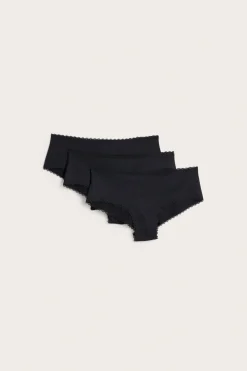 3-pk. cheeky-truser i mikrofiber