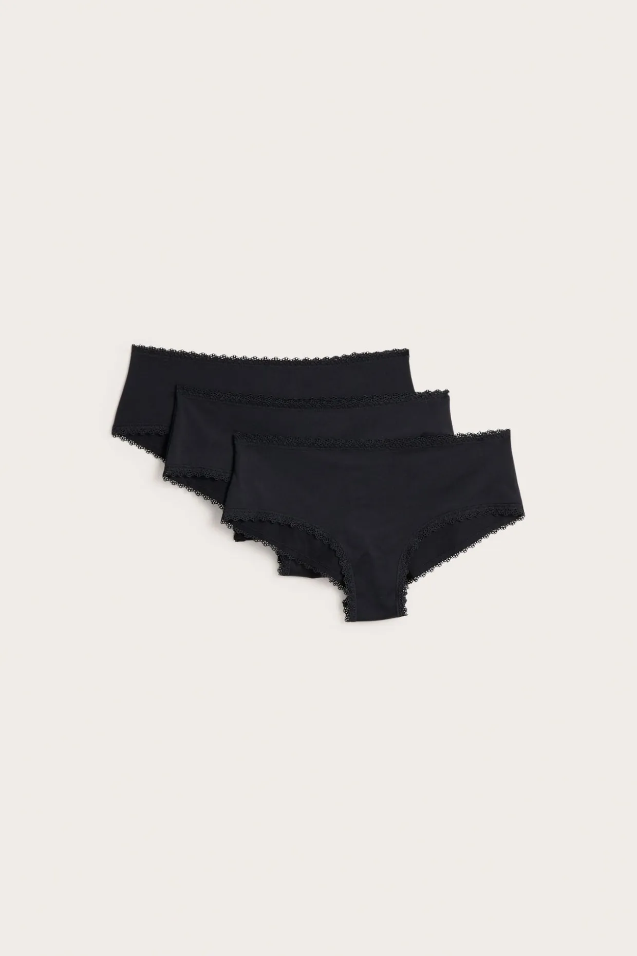3-pk. cheeky-truser i mikrofiber