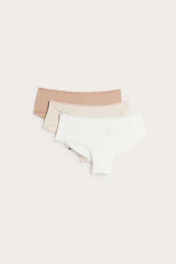 3-pk. cheeky-truser i mikrofiber