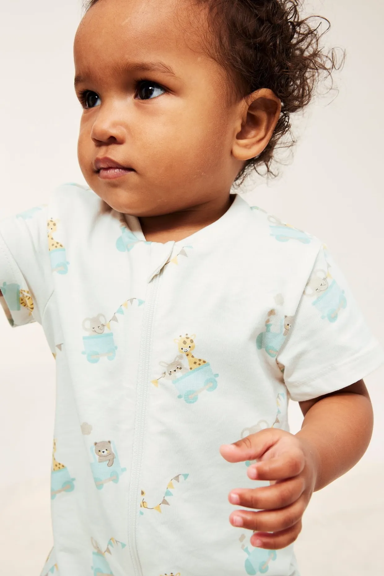 2-pk. dyremønstrede pyjamaser