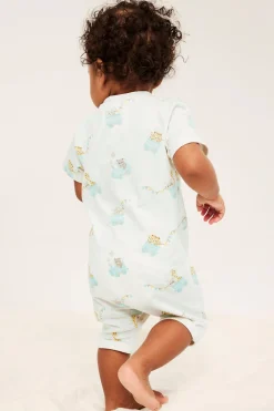 2-pk. dyremønstrede pyjamaser