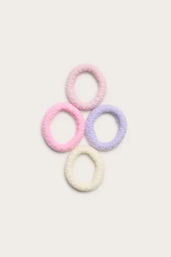 4-pk. hårstrikk